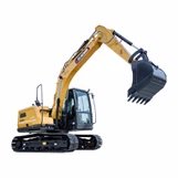 Pequeño excavador de segunda mano